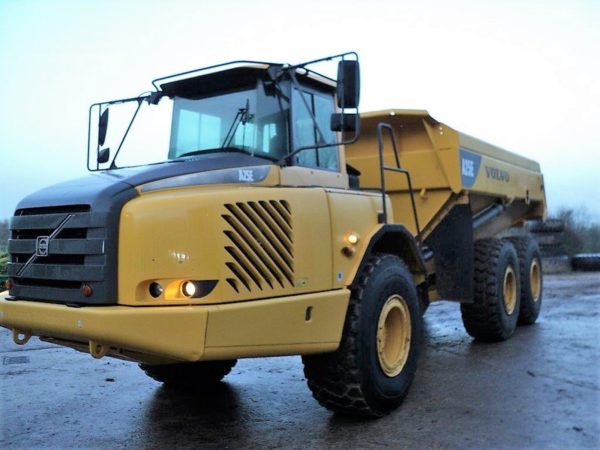 2x Volvo A25E Dump-Trucks SOLD - more stock incoming