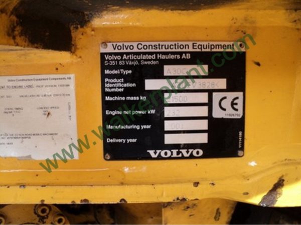 Volvo A30C - 2001 SOLD - Image 21