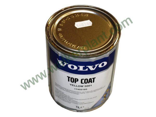Volvo Yellow 5001 Paint 1 Litre Tin