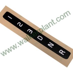 Volvo Gearshift Lever Decal Label