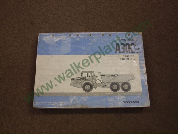Volvo A30C Dump-truck Hauler Parts Book - Image 2